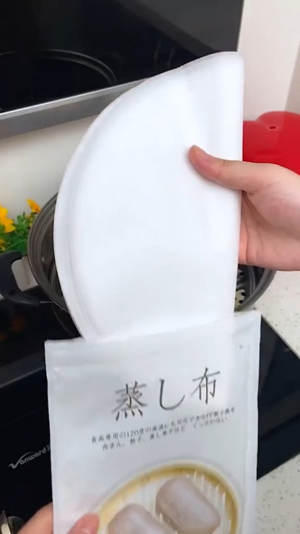 蒸包子馒头垫纸一次性不沾油蒸笼布,特别好用的厨房好物
