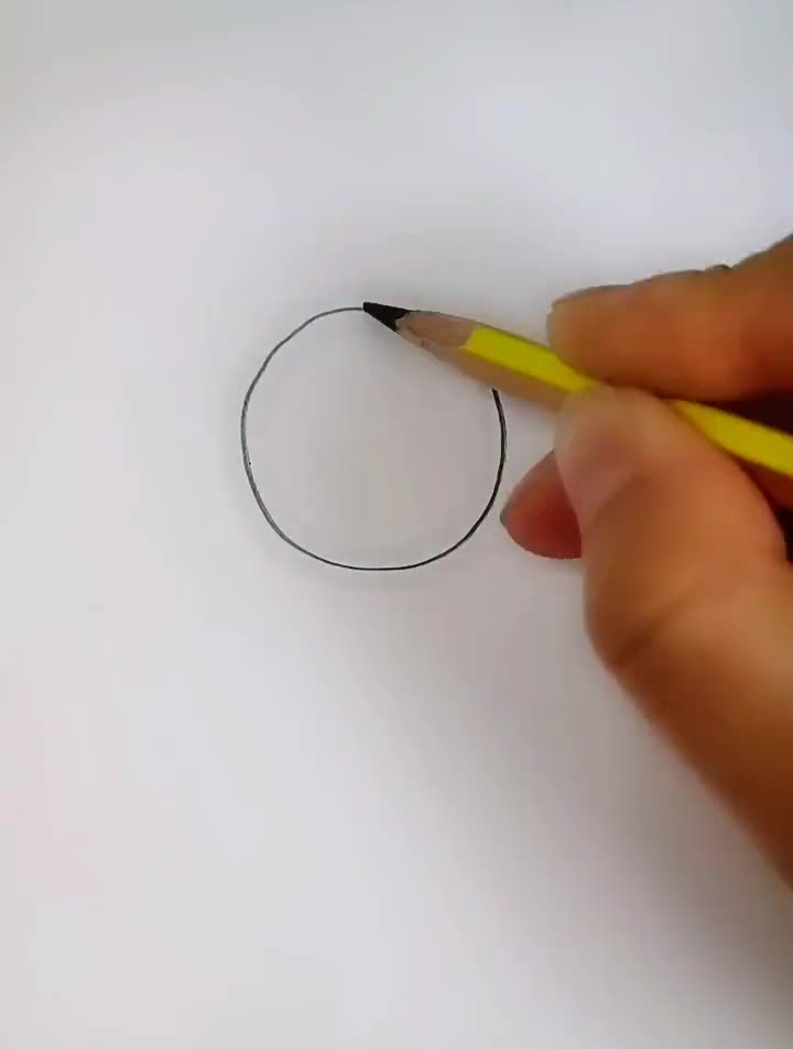 圆还能这样画,超有立体感立体画