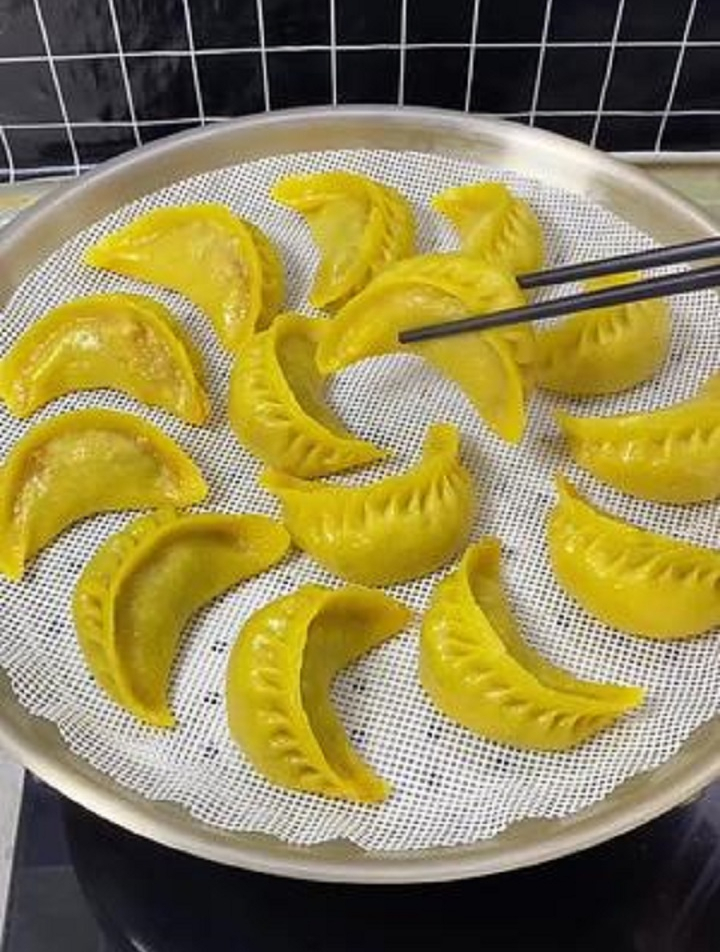 粗粮细作,玉米面大菜饺子