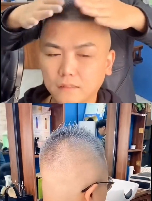 山鸡哥的子弹头,同款也是很酷