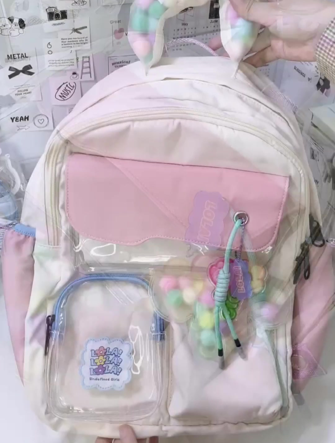 蛋糕小女孩双肩包,小公主必备