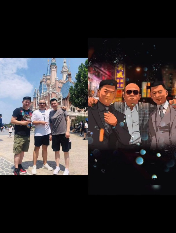 头像设计之西装暴徒之帅sgr人