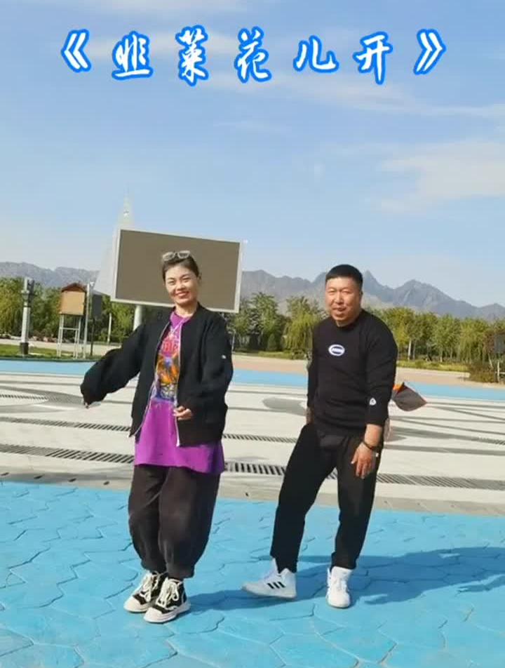 一阵风儿来,粉儿快快来原创舞蹈韭菜花儿开东东