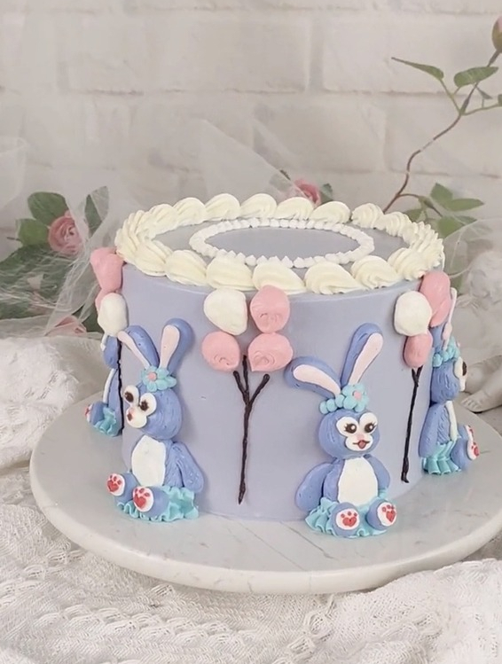 星黛露奶油蛋糕,可可爱爱萌萌哒