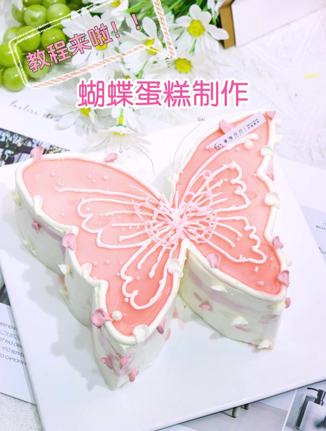 蝴蝶蛋糕制作教程来啦