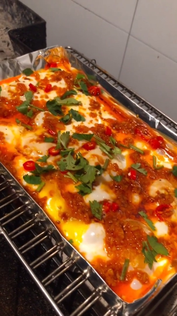 锡纸烤鸡蛋教程来了,特别好吃