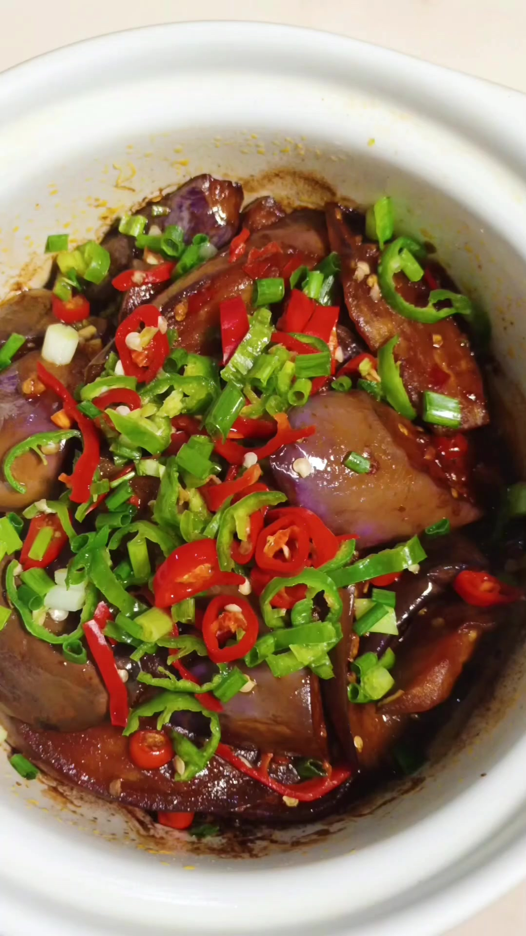 这样做出来的红烧茄子煲,美味又好吃