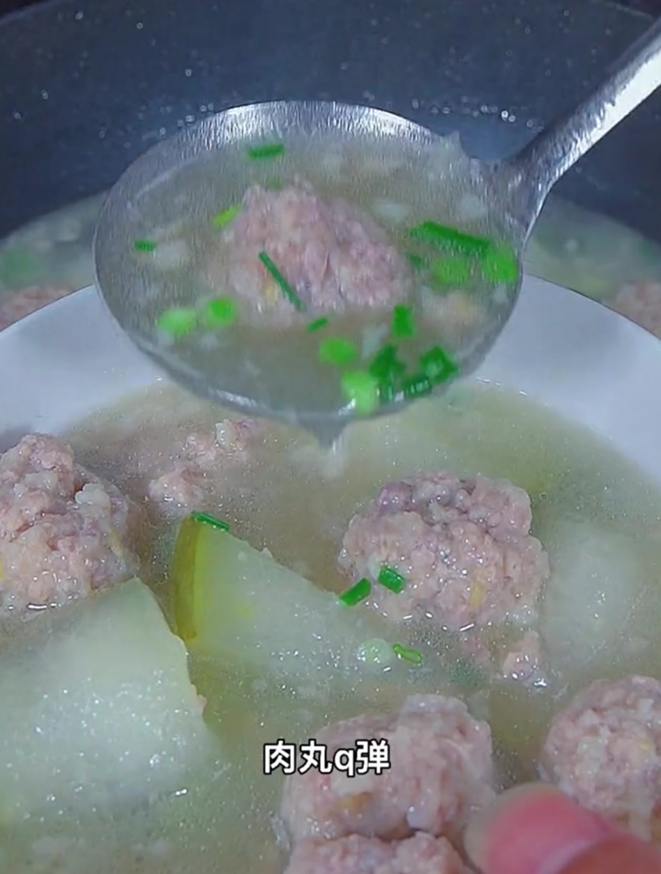 快试试这个冬瓜肉丸汤,做法超简单
