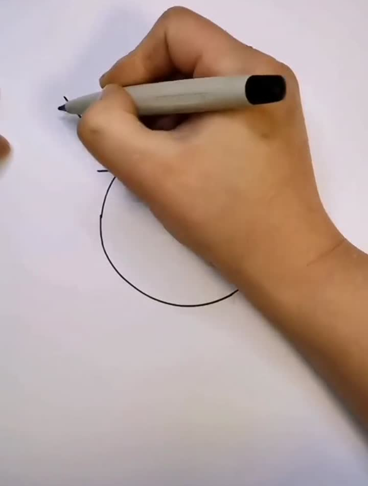 加油我的国画画简笔画中国加油
