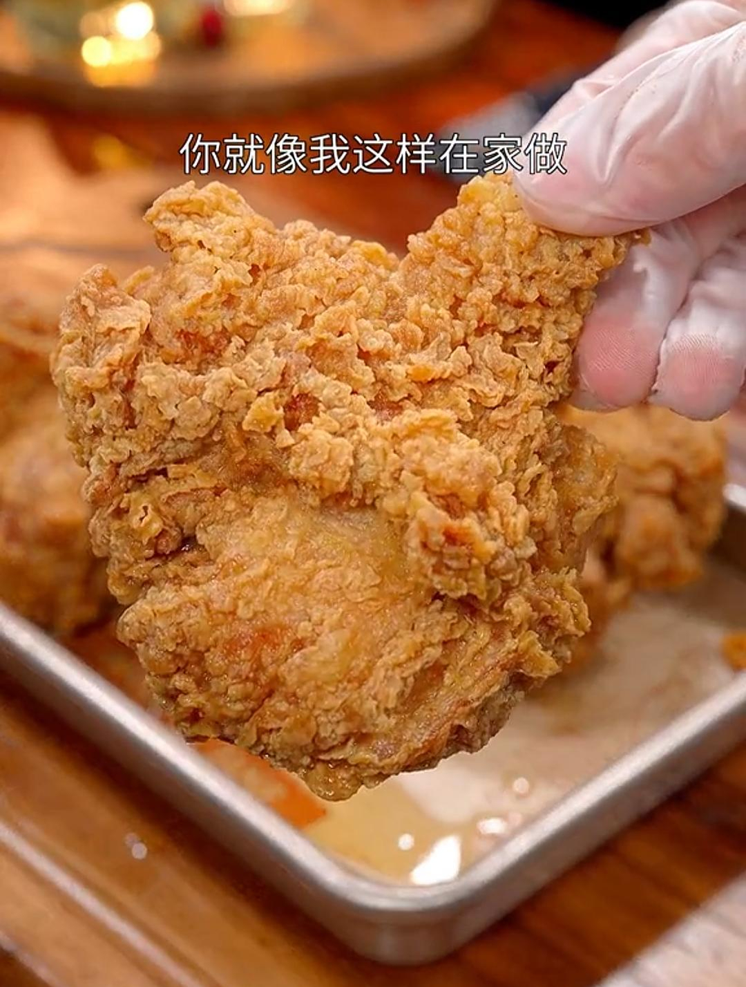 酥脆的炸鸡腿做法你学会了吗