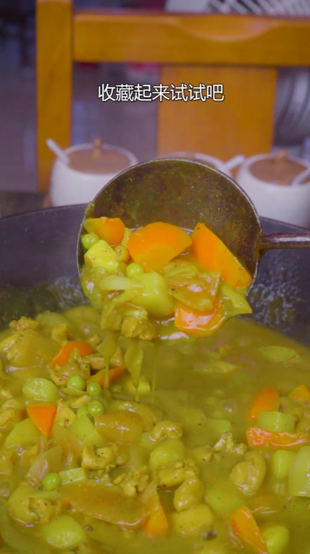 孩子爱吃的咖喱鸡土豆做法,像我这样做特简单不用椰浆