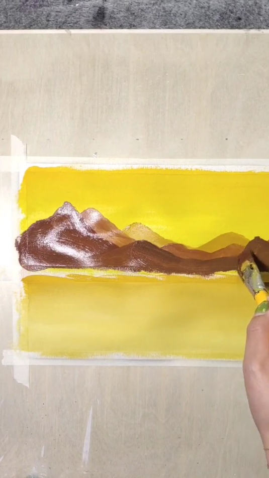 超简单水粉画,快来学习吧