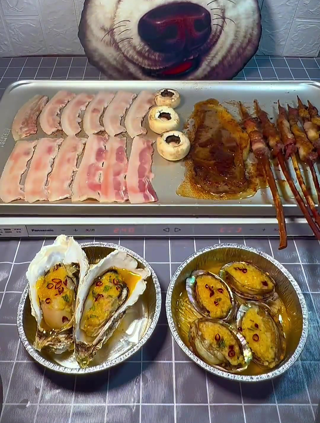 海鲜烤肉大餐,这也太有食欲了