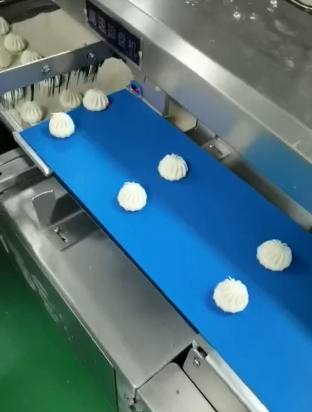 中旭智能设备全/半自动包子馒头机生产线视频,6千-1.2万/小时!