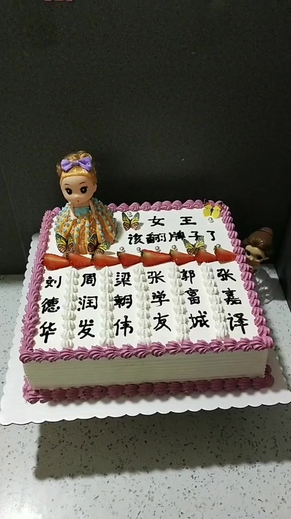 个性十足的生日蛋糕来了