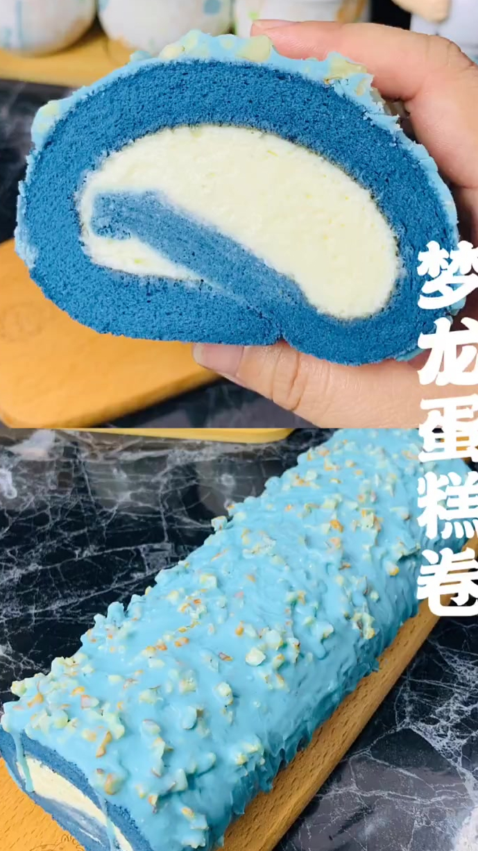 巧克力梦龙蛋糕卷