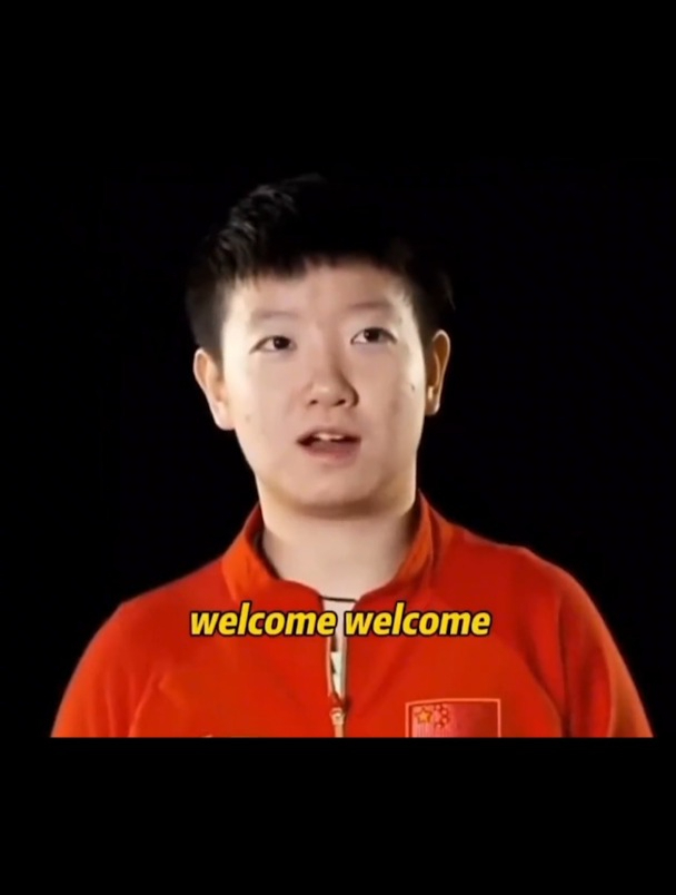 孙颖莎的特色英语,多少有点拗口,感觉比打球难多了