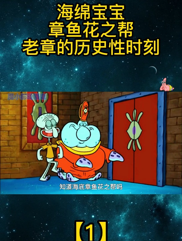 海绵宝宝:章鱼花之帮,老章的历史性时刻「1」