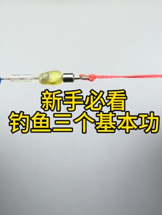 新手钓鱼这3个基本功,关键时刻帮大忙!
