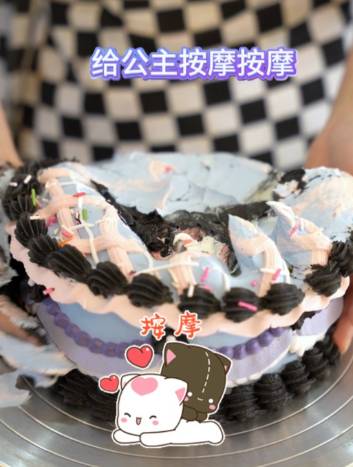 学妹VS学姐,蛋糕炸了