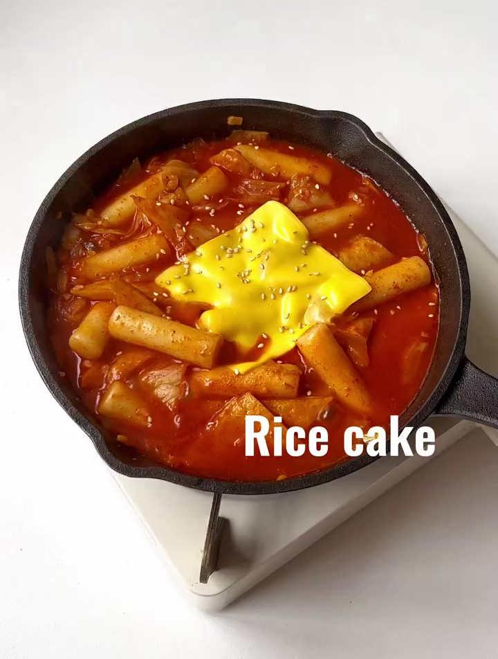 韩剧同款辣炒鱼饼年糕,真的巨好吃