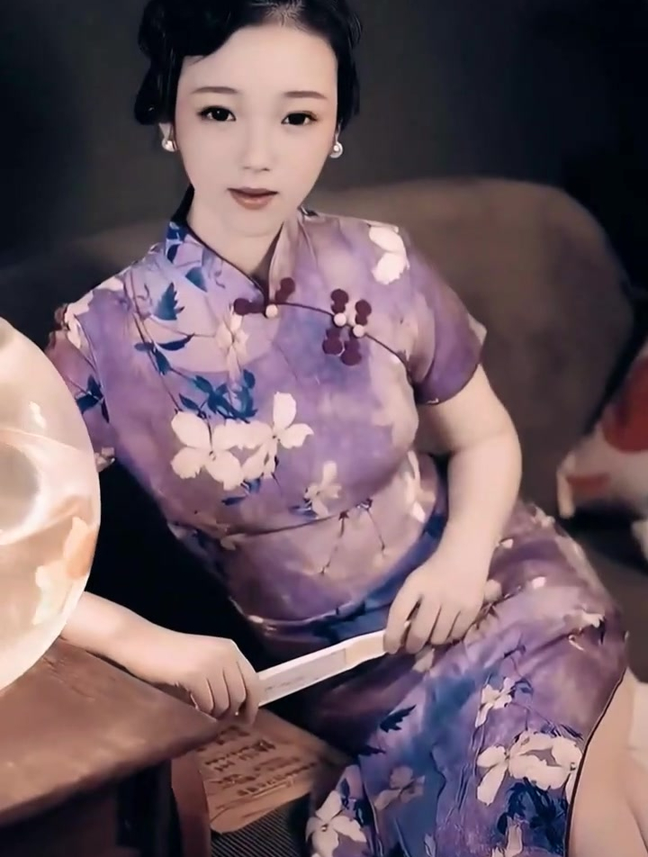 中国风旗袍,古典美女