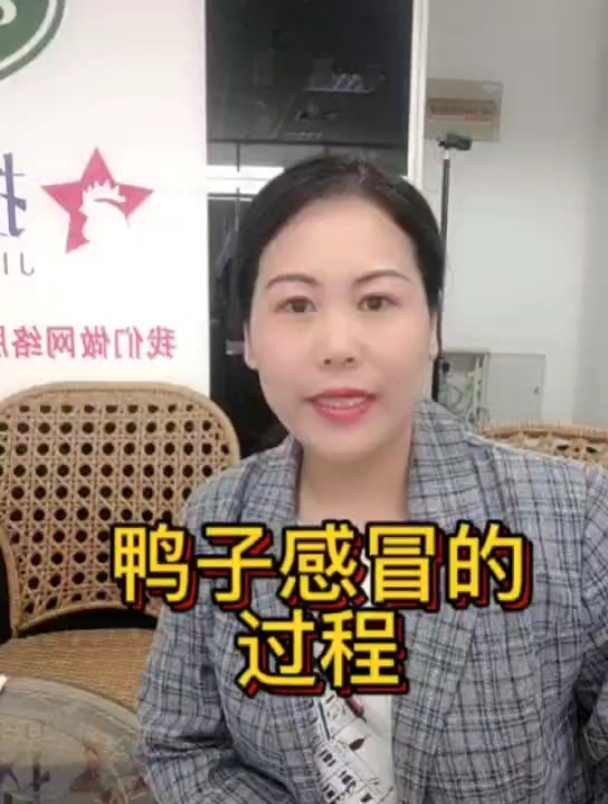 禽医仁青讲鸭子感冒的过程