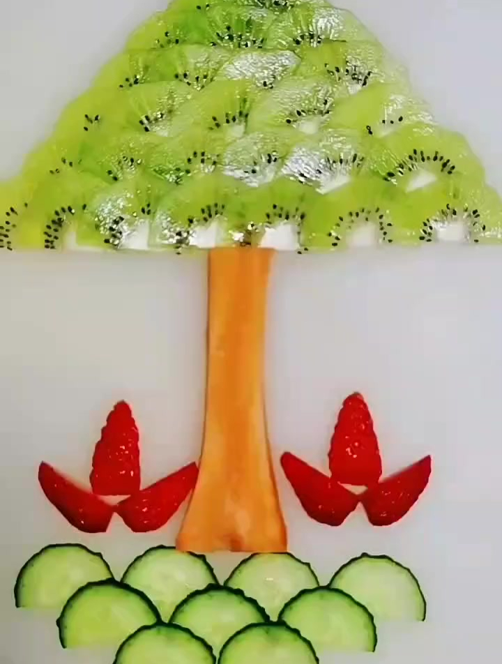 创意盘饰 创意水果拼盘 果蔬造型 果盘制作吃出仪式感