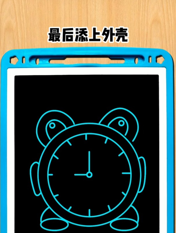 钟表简笔画,钟表这样画,简单又好看