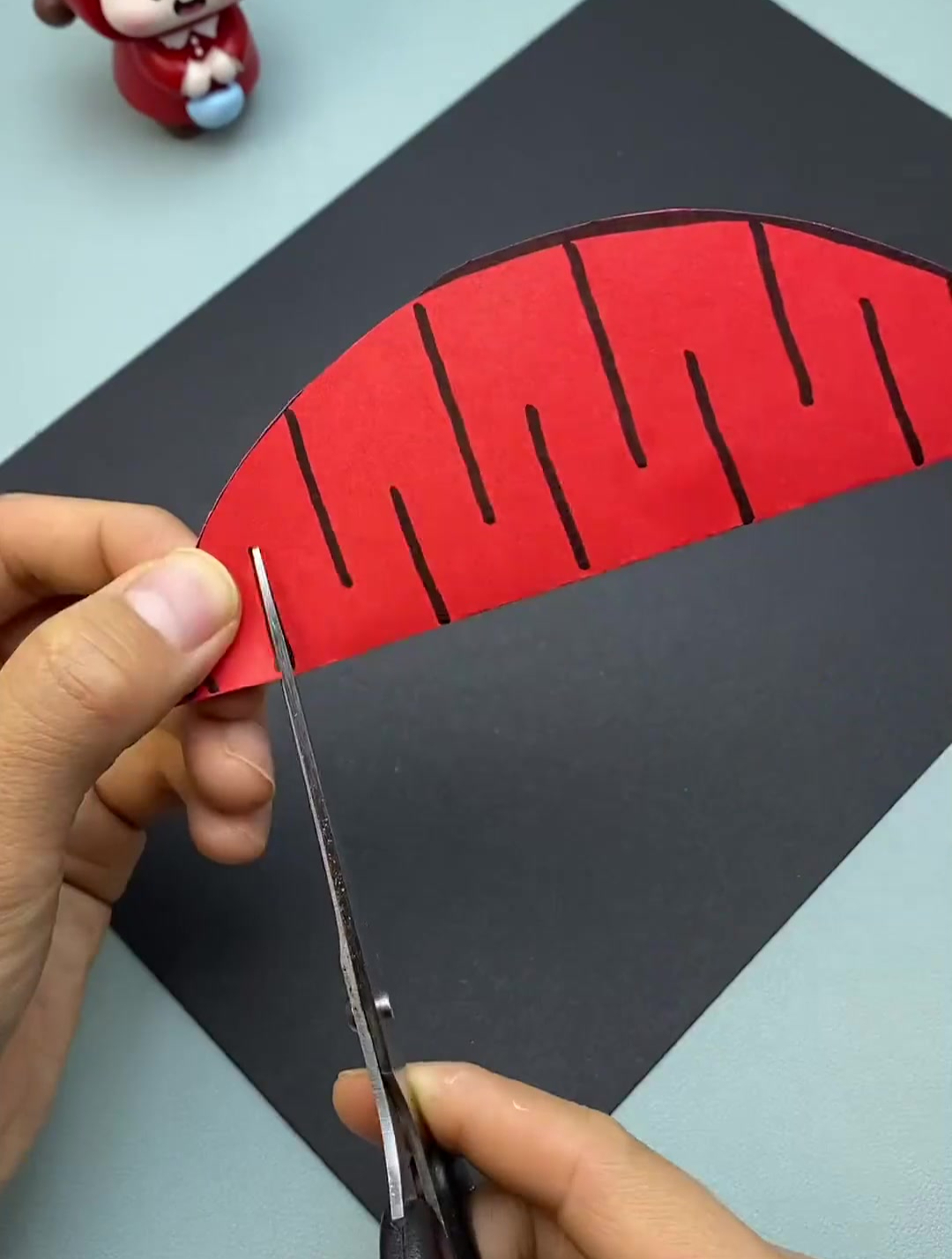 简单好玩的拉花鱼剪纸小手工 新年和孩子一起制做吧