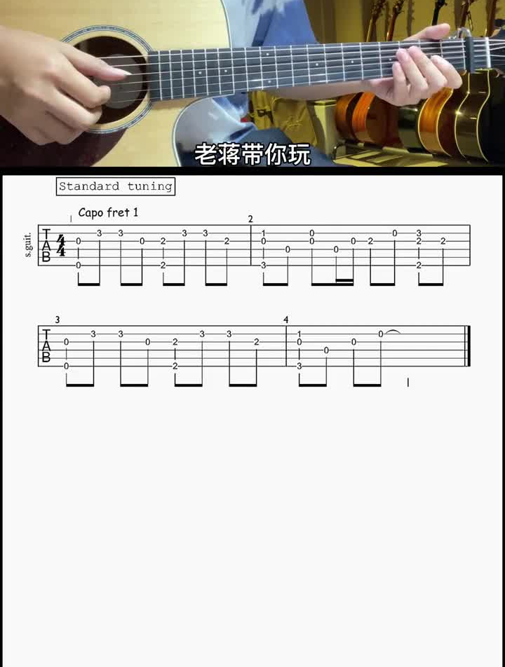 海鸟跟鱼相爱,只是一场意外吉他吉他教学珊瑚海木吉他