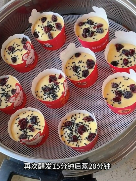 小朋友爱吃的奶香发糕