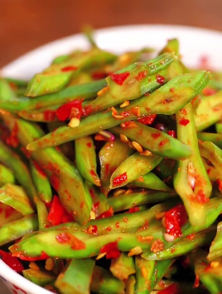 你们都吃过刀豆吗?今天就来做一坛子。屏幕前的你流口水了吗?