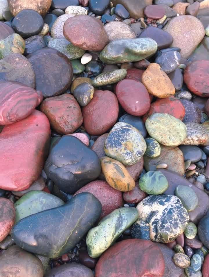 民间手工艺鹅卵石工艺品现在手艺人越来越难了!