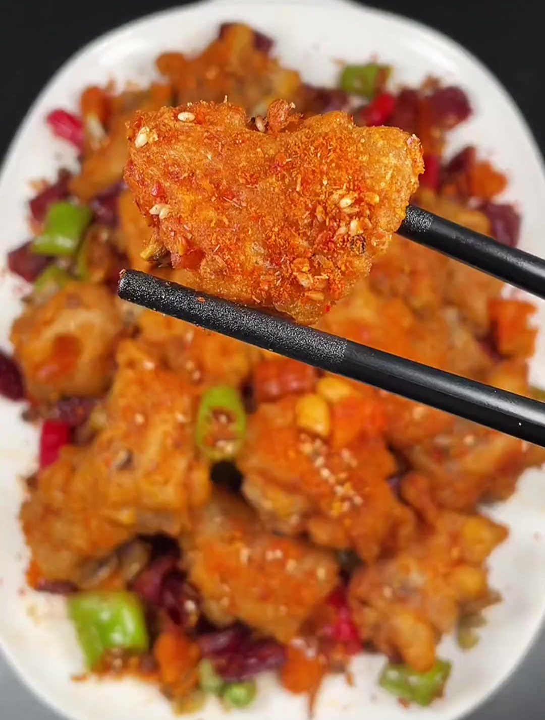 老婆最爱吃的香辣鸡翅好吃到舔手指