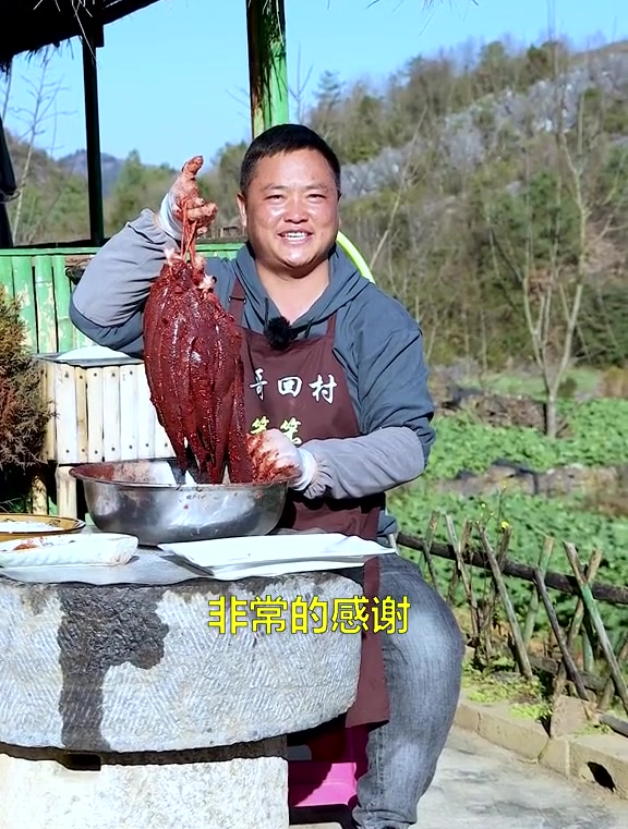 猪肝腊肉这样腌制真香,腌制好风干留着慢慢吃