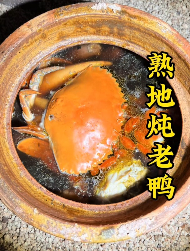 粉丝点菜我来煮,闽南熟地炖老鸭 地方特色美食 美食教程