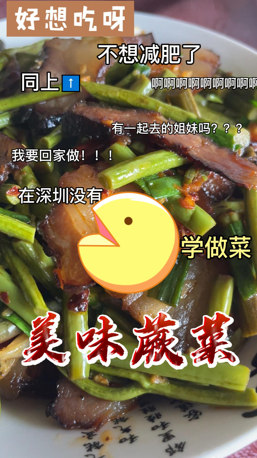 农村美食 美味蕨菜