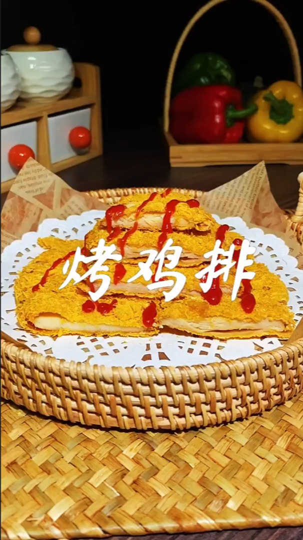 用空气炸锅烤鸡排外酥里嫩,好吃得停不下来