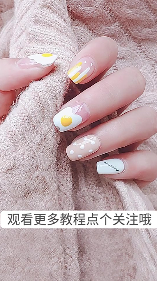 超可爱的手绘鸡蛋教程来啦