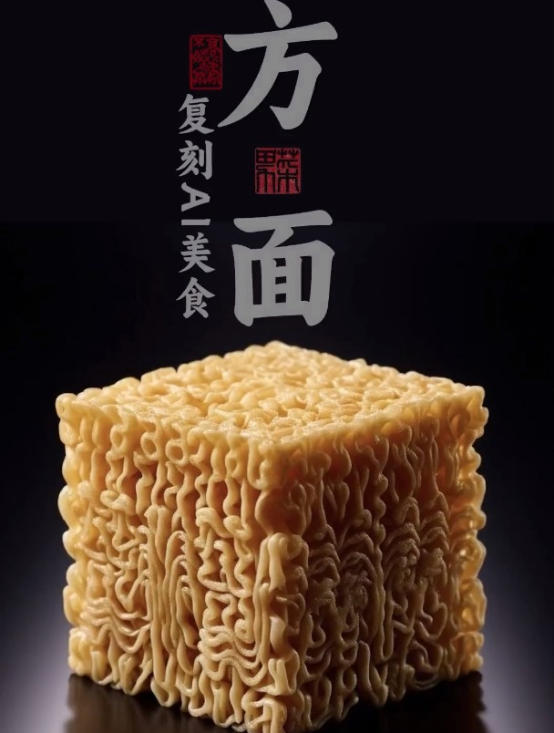 这才是真方便面,你敢信做碗面还要先学打毛衣吗?