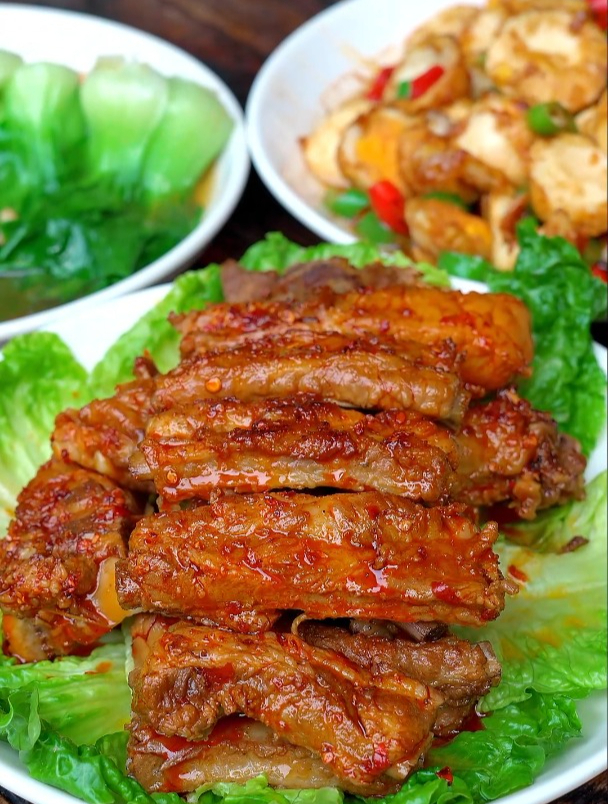 全是鸡胗的酸辣鸡杂口感更香