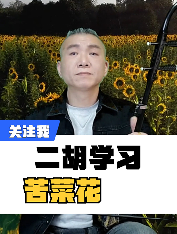 二胡学习《苦菜花》经典歌曲不错过