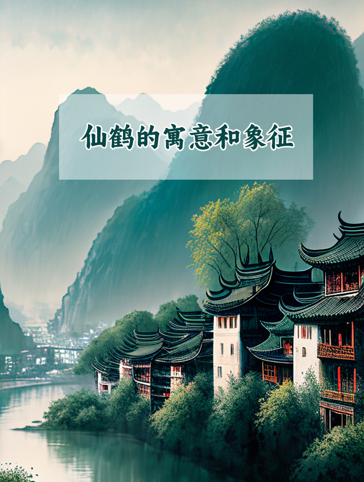 仙鹤的寓意和象征不仅仅只有长寿