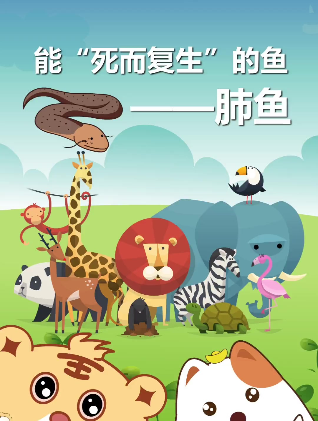 能“死而复生”的鱼肺鱼