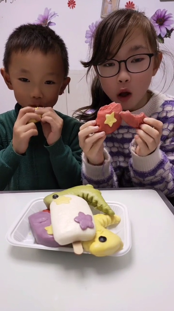 孩子们最喜欢吃的卡通馒头