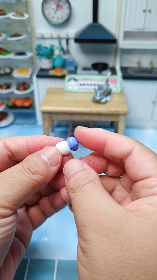 怎样自制微缩食玩寿司团模具?