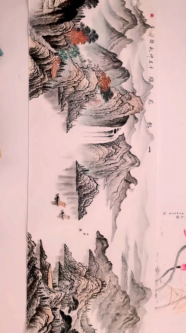 高手是怎么画画的?水墨画,国画教学