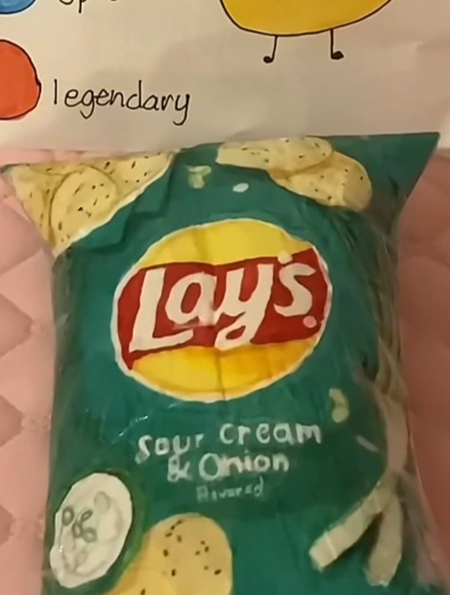 手作盲盒:乐事海苔薯片零食盲袋