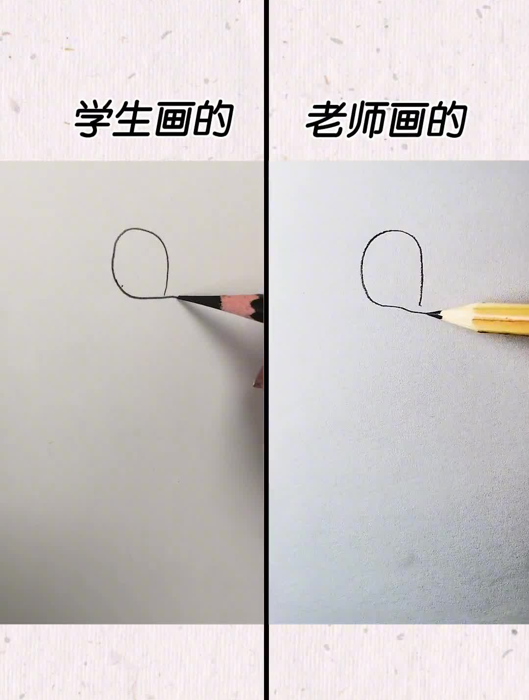 女生背影画法素描画画古风古风女生头像